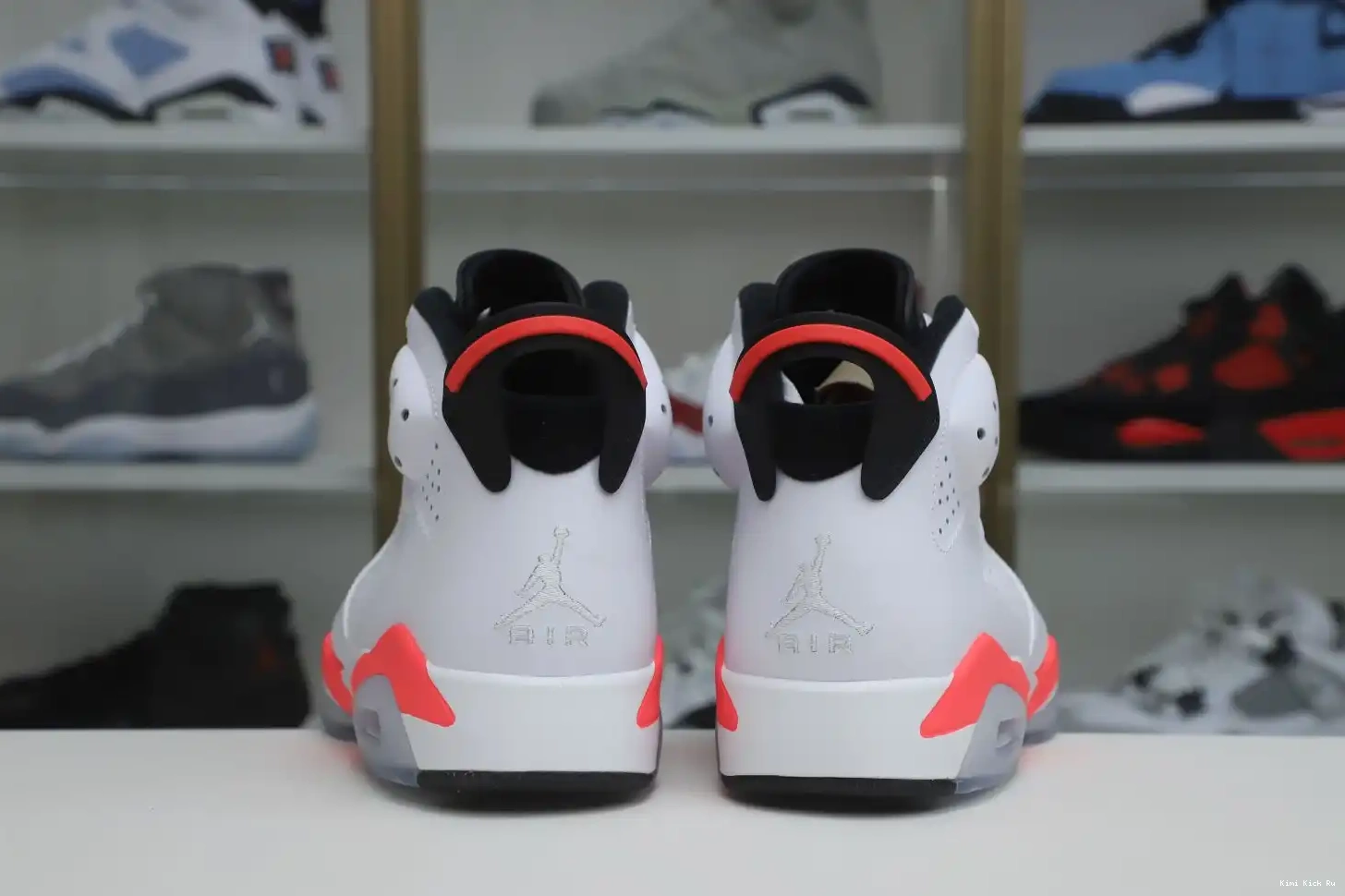 Air Retroinfrared Jordan White 6 Kimikick 0506
